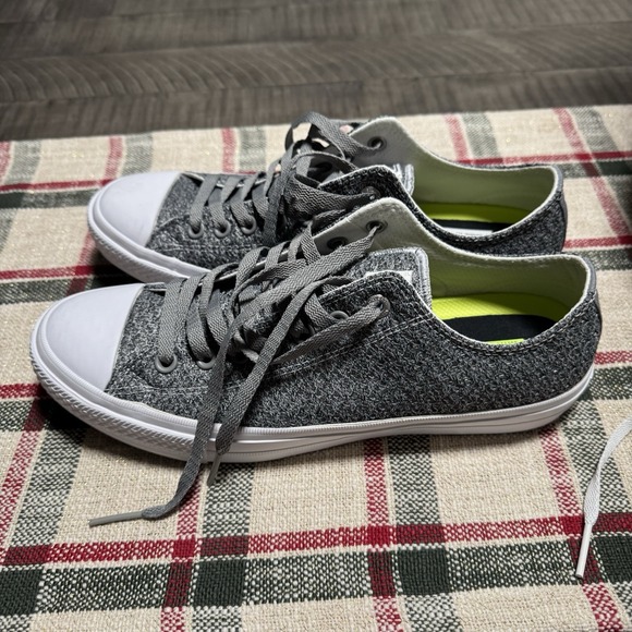 Converse Other - Converse All Star Chuck Taylor Gray Mesh Sneakers Shoes Women's 11 Men's 9
